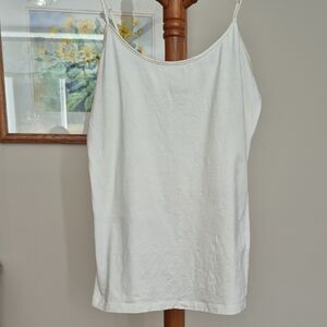 Dbasic camisole, Cream, 95% cotton, Layering, Size Large